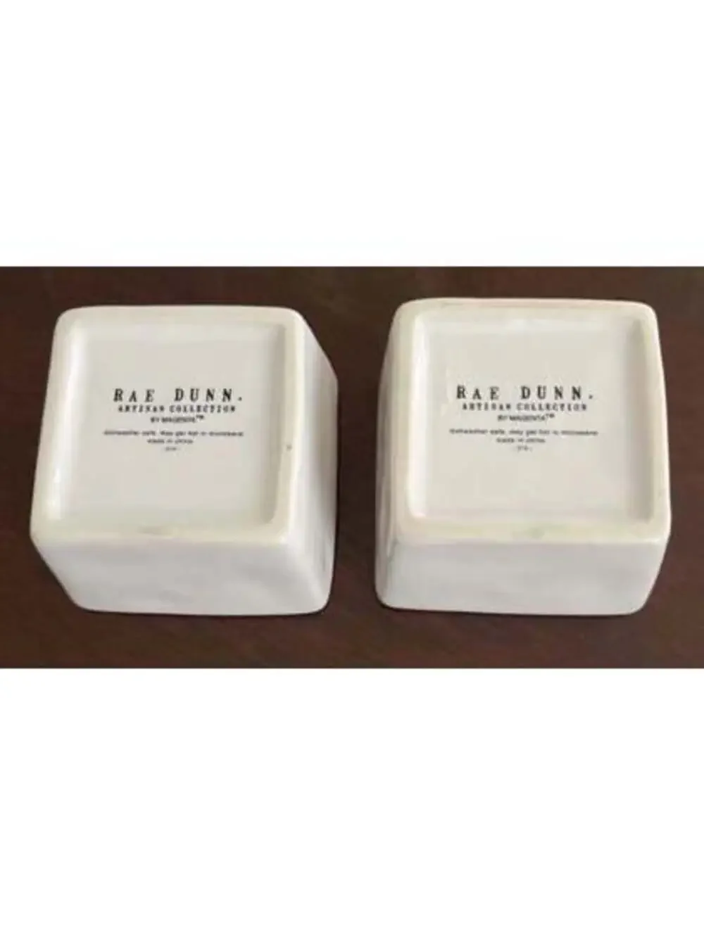 Rae Dunn Savor and Enjoy Bowls (2 SETS)